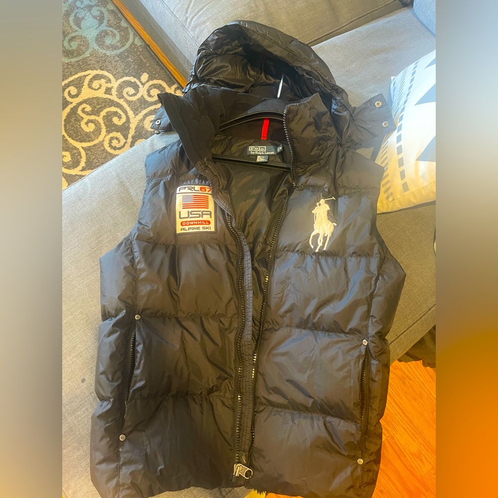 Polo by Ralph Lauren vest size M black